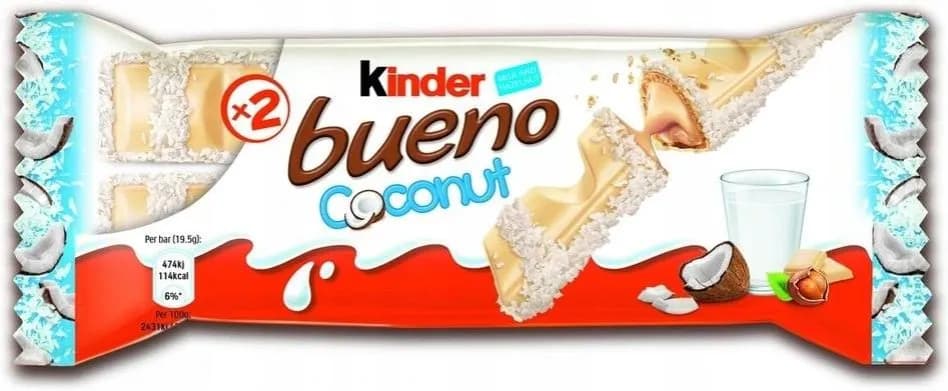 Gdzie kupić Kinder Bueno Coconut? Sprawdź najlepsze oferty teraz