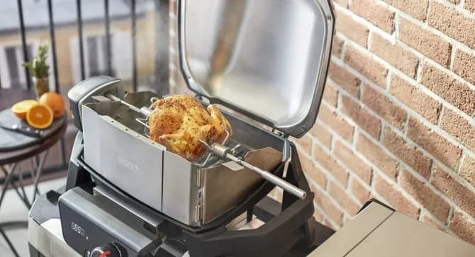 Rożen elektryczny do grilla gazowego – jak uzyskać idealne dania