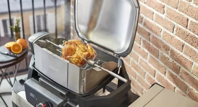 Rożen elektryczny do grilla gazowego – jak uzyskać idealne dania